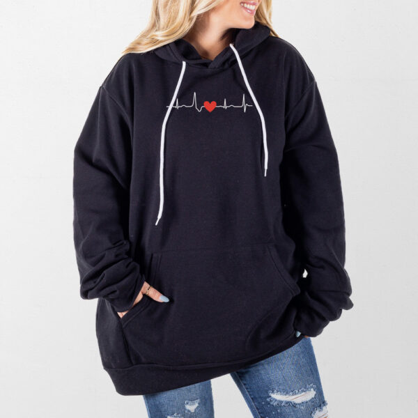 Heartbeat Giant Hoodie